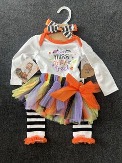 Halloween Baby Girl Tutu Outfit 