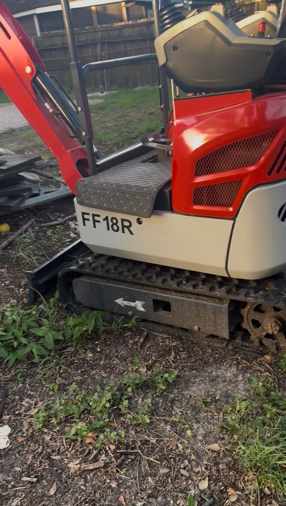 selling this excavator