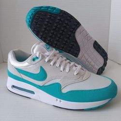 Size 10 Nike Air Max 1 '86 OG Men's Spikeless Golf Shoes White Dusty Cactus