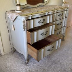 6 Drawer Chest Dresser With Mirror