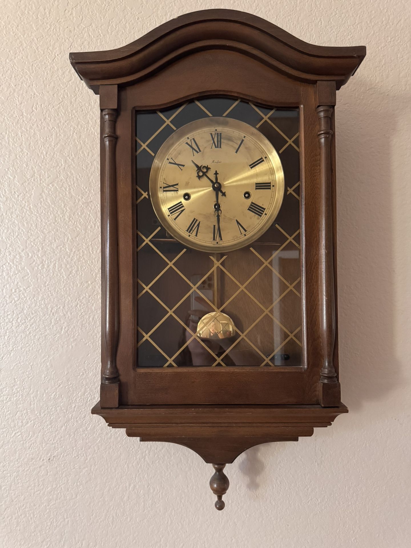 Vintage Wall Pendulum Clock