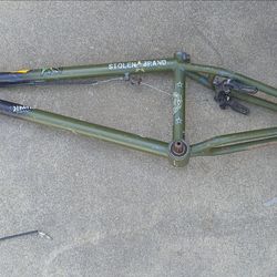 Bmx frame stolen brand