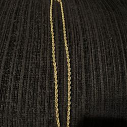 14kt Rope Chain Hollow 