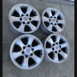 4 - 17x7 6x5.5 6x139.7 Stock Toyota 4runner Tacoma Tundra 4runner Yukon Tahoe Stock Wheels Rims!!!