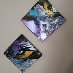 Acrylic Art / Resin Coated