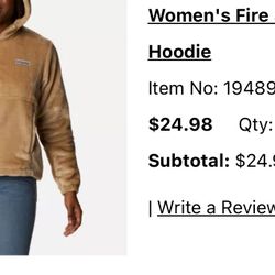 Women’s Large Columbia Fireside Fleece 