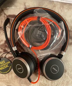 Jabra Evolve 40 MS Mono, USB Black USB 2.0/3.0, 3.5mm jack wired headset