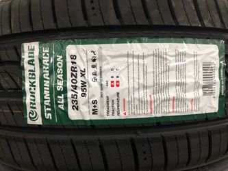 Brand New Tires (1) Rockblade Staminarace (235/40R18) (Single) ($70)