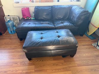 Couch Piece + Ottoman