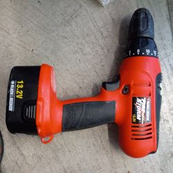 Black Decker Cordless Drill
