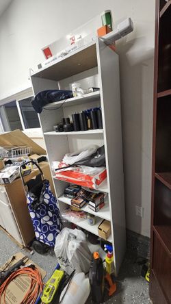 White Bookshelf Shelf