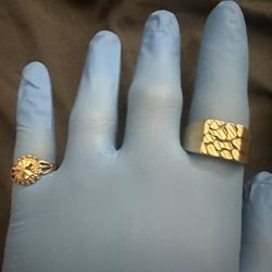 Solid Gold Rings Not Plated
