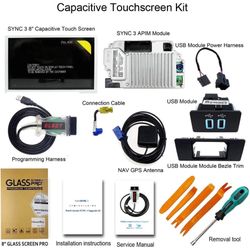 Factory SYNC 2 to SYNC 3 Upgrade Kit 3.4 Fit for Ford Sync3 APIM Module Carplay