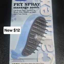 Pet Spray Massage Comb New 