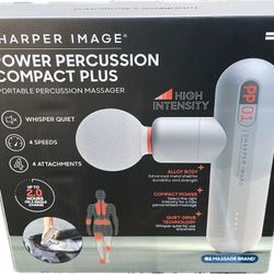 Sharper Image Power Percussion Compact Plus Portable Percussion Massager