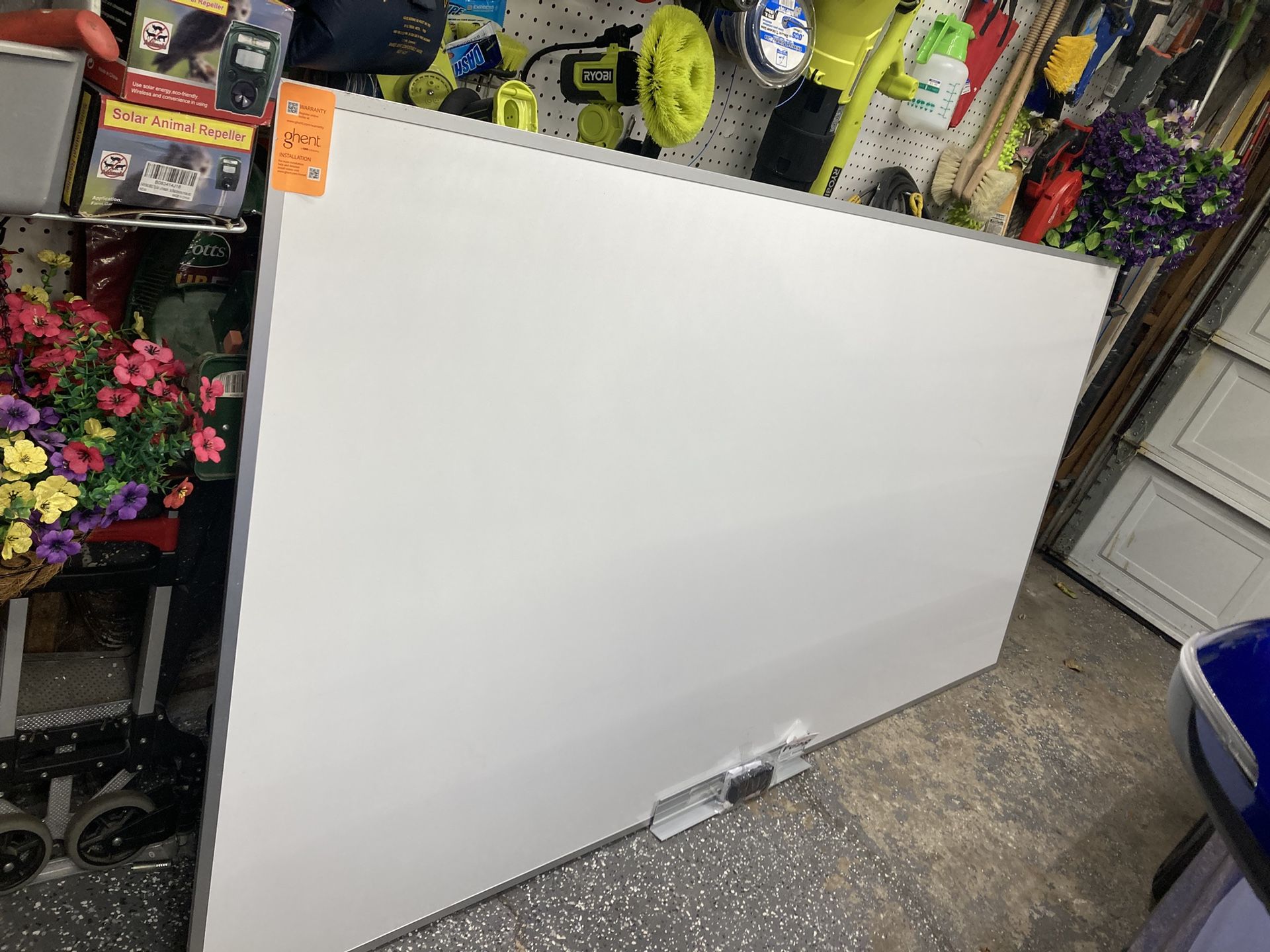 4’ X 8’ Non Magnetic Dry Erase Board
