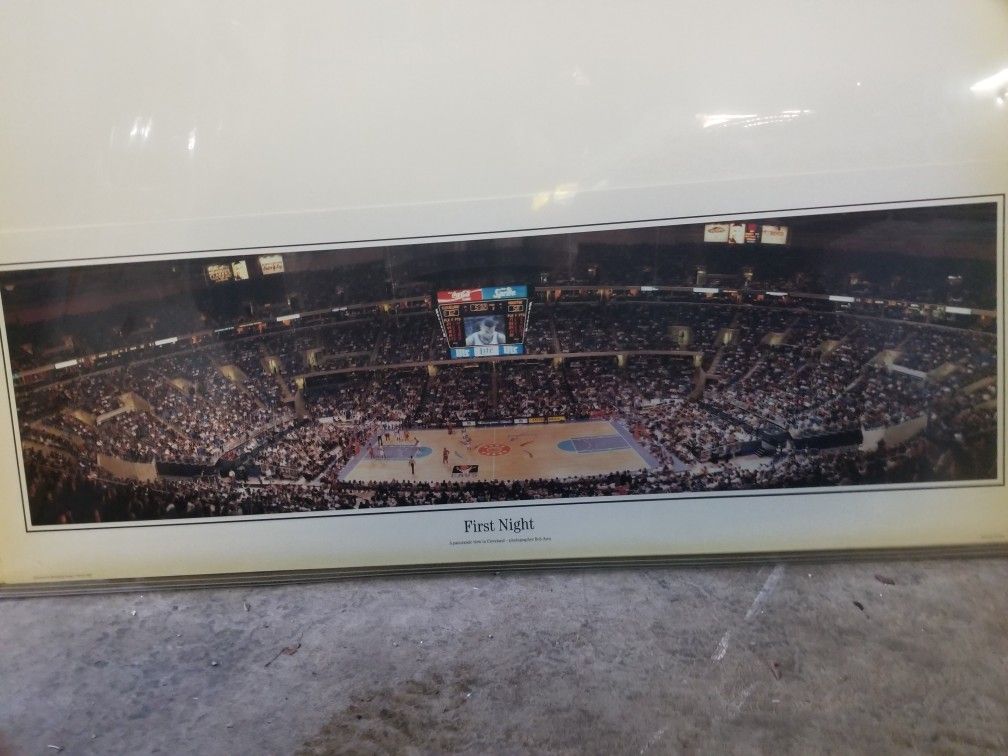 Cavs First Night Print