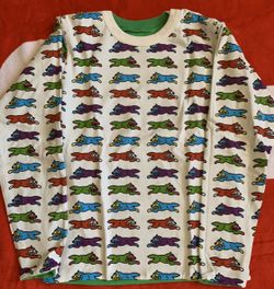 Billionaire boys club bbc running dog size XS Rare OG nigo Pharrell reversible supreme box logo Bape white