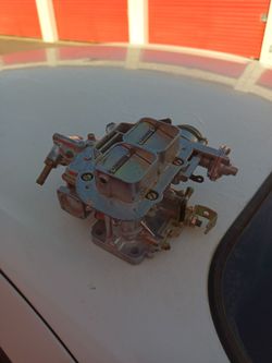 Double barrel carburetor