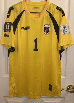 Sport Cabo Verde Vozinha #1 Goalkeeper Jersey S to XXXXL