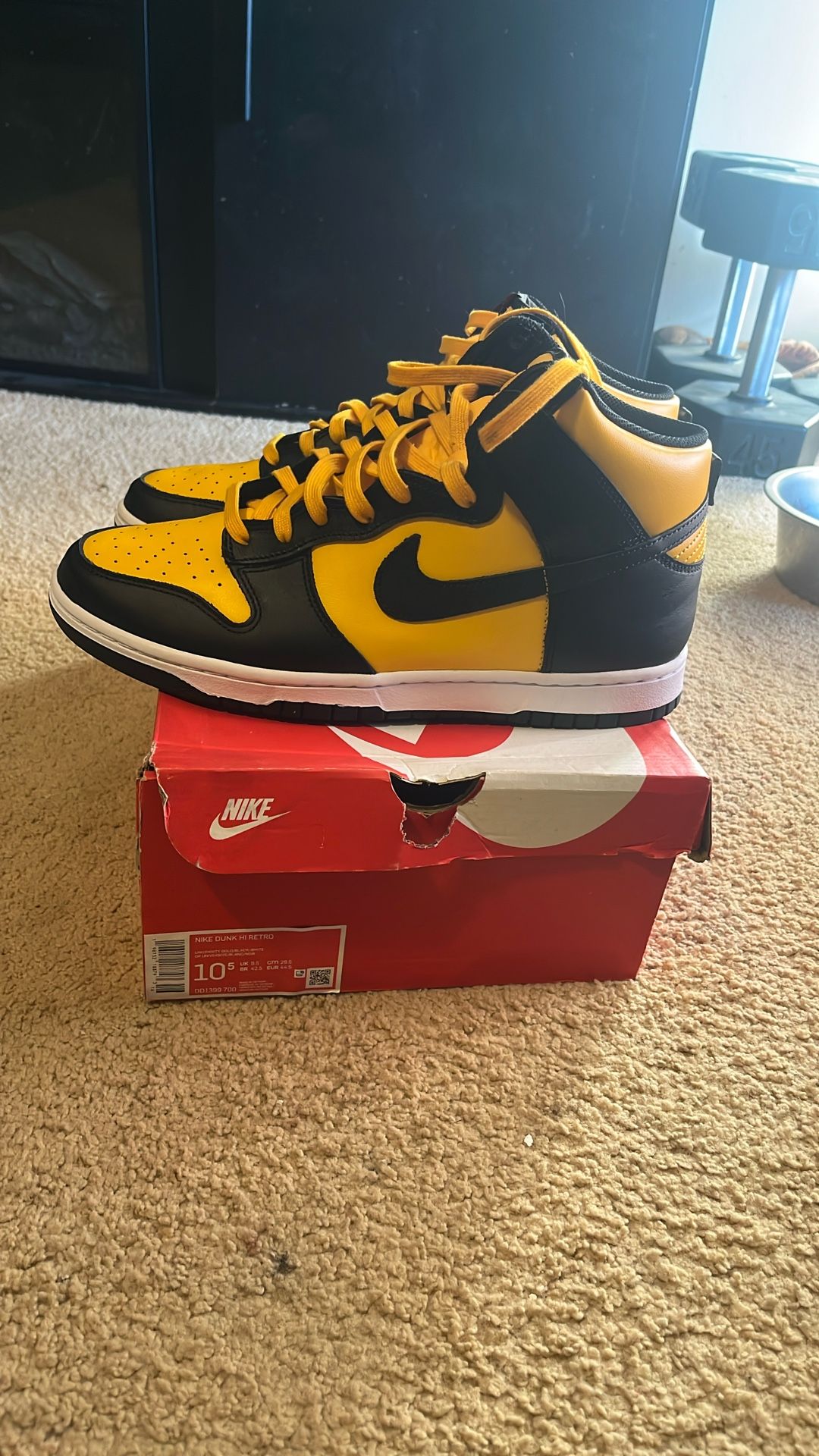 Nike Dunk High ‘Reverse Goldenrod’