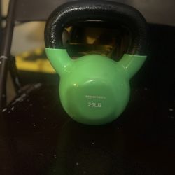 25 Pound Amazon Basic Kettle Bell