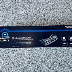 Project Source 20-in Ceramic Tile Cutter