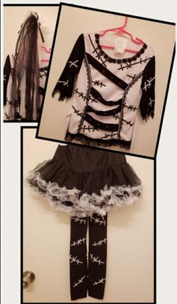 Stitched Doll Costume Size: 8/10