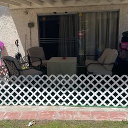 Juego De 3 Para Patio