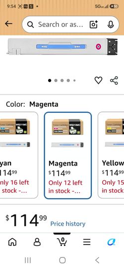 Toner Cartridge Replacement for W9210MC W9211MC W9212MC W9213MC Compatible for HP Color LaserJet Managed MFP E78323dn 78325dn 78330dn Printer,High Yie