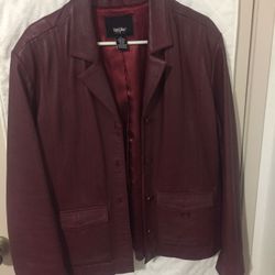 Ladies leather jacket XL Size