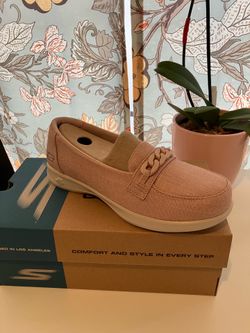 Sketchers Go Step Lite Sneaker Blush 8.5