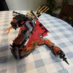 LEGO NINJAGO Fire Fang 70674 Snake Action Partial