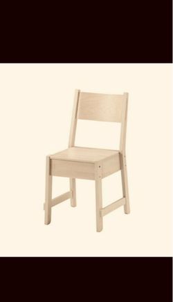 Light Wood Dining Chair X 4