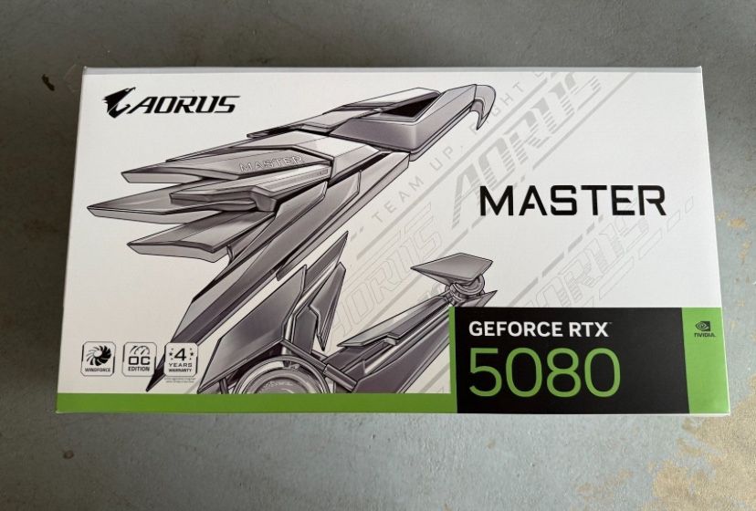 Brand New AORUS GeForce 5080 White