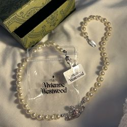 Pink Vivienne Westwood Necklace 