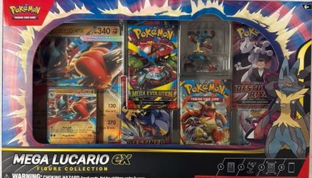 Pokemon Mega Lucario ex Figure Collection BOX