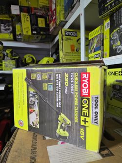 RYOBI 18V CORDLES POWER CLINER TOOL ONLY NEW