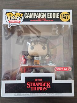 Funko Pop! #1477 Campaign Eddie - Stranger Things