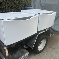 Washer And Dryer risers. 