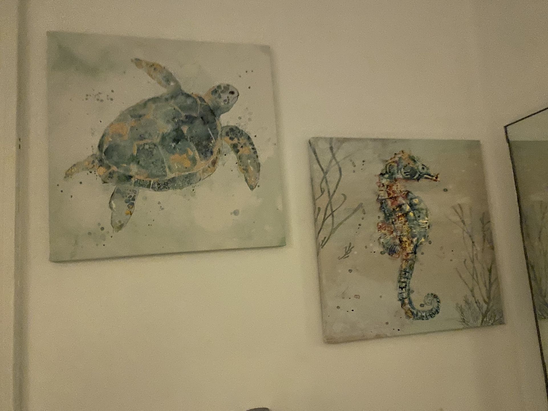 5 Canvas Art Beach Themed