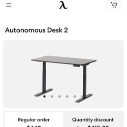 Standing Desk Autonomous SmartDesk 2 Premium