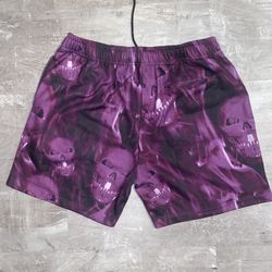 HellsGate Skull Graphic shorts