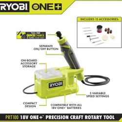 Ryobi ROTARY CRAFT TOOL with Accessory 