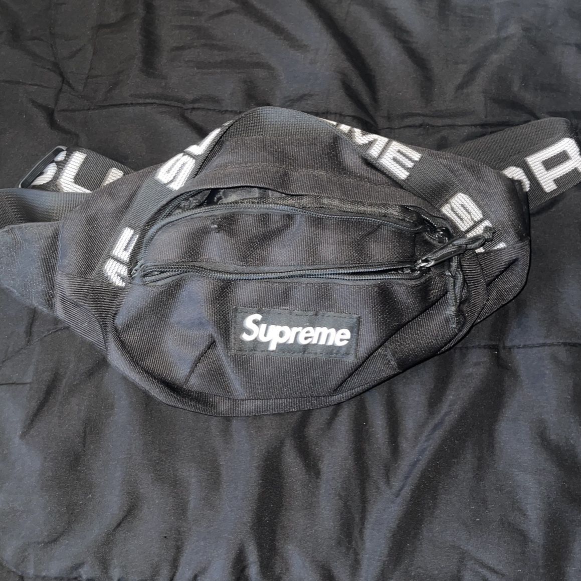 Supreme And BAPE Side Bag 