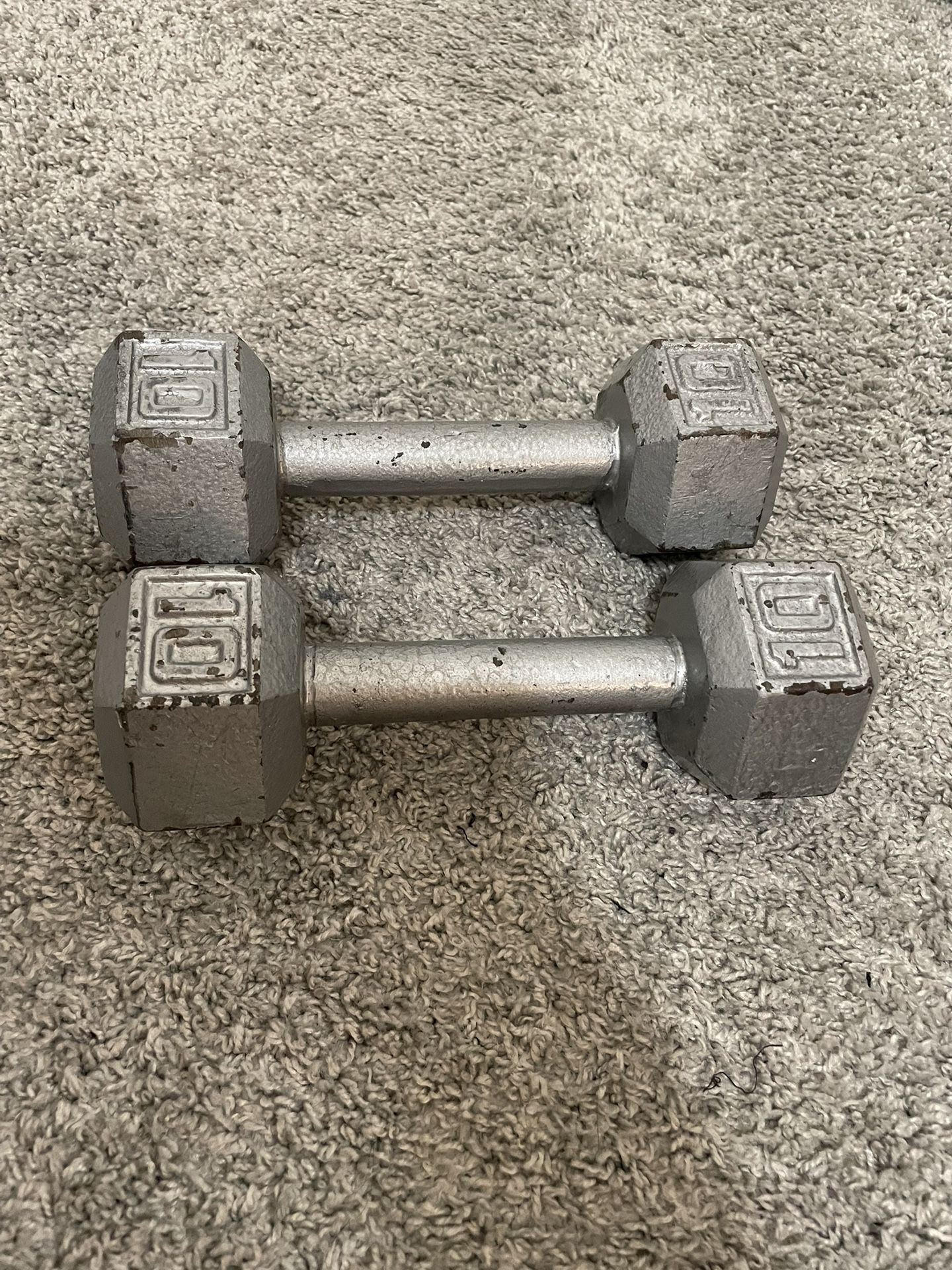 10 Pound Dumbbells