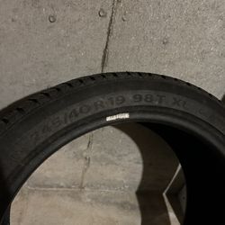 4 Continental Snow Tires 19”