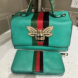 Purse & Matching Wallet 