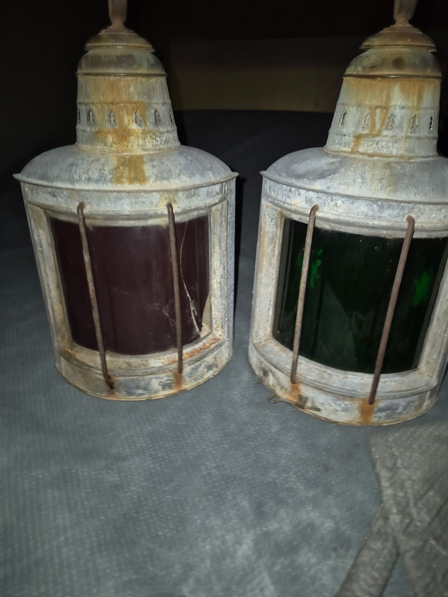 Vintage Ship Lights