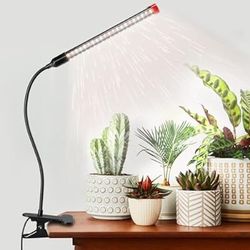 JINHONGTO 2024 Upgraded Plant Light, 1000 Lumen Clip On Grow Light